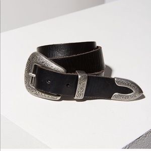 URBAN Outfitters Ecote metal tip belt